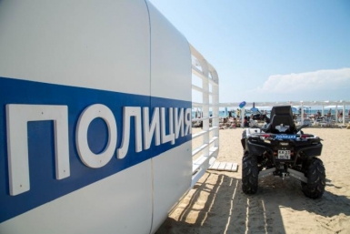 На анапском пляже установили современный пост полиции пресс-служба администрации Анапы