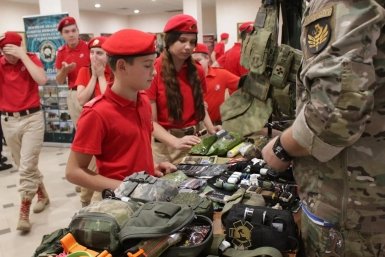 "Они — наше будущее": Евгений Мосейко восхитился юнармейцами на слёте на Кубани
