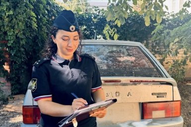 Конфискованная у кубанца за пьяную езду LADA SAMARA уехала в зону СВО пресс-служба  ГУ ФССП России по Краснодарскому краю
