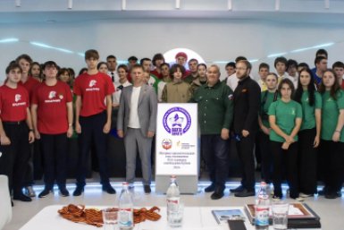 В Краснодаре прошла патриотическая игра к 83-й годовщине освобождения Кубани Анастасия Захарова