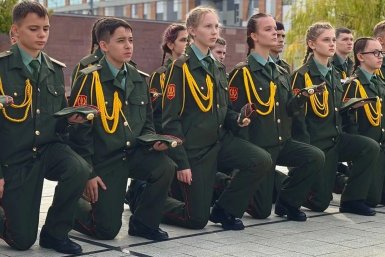 В Краснодаре 35 караулов заступят на Пост №1 в течение учебного года Пресс-служба администрации Краснодара