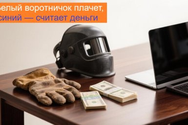 Пока белые воротнички сидят в офисах за копейки, сварщики получают под 300 тысяч