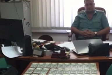 Руслана Синяговского подозревают в получении взятки Скриншот с сайта russia.tv