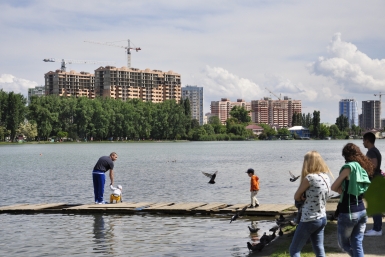 За безопасностью отдыхающих на городских пляжах Краснодара следят &quotв оба&quot Ирина Чувасова, KrasnodarMedia